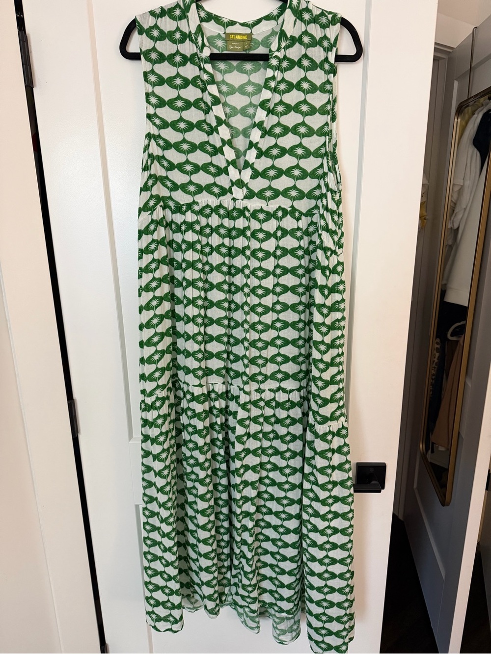 ANTHROPOLOGIE maxi dress L